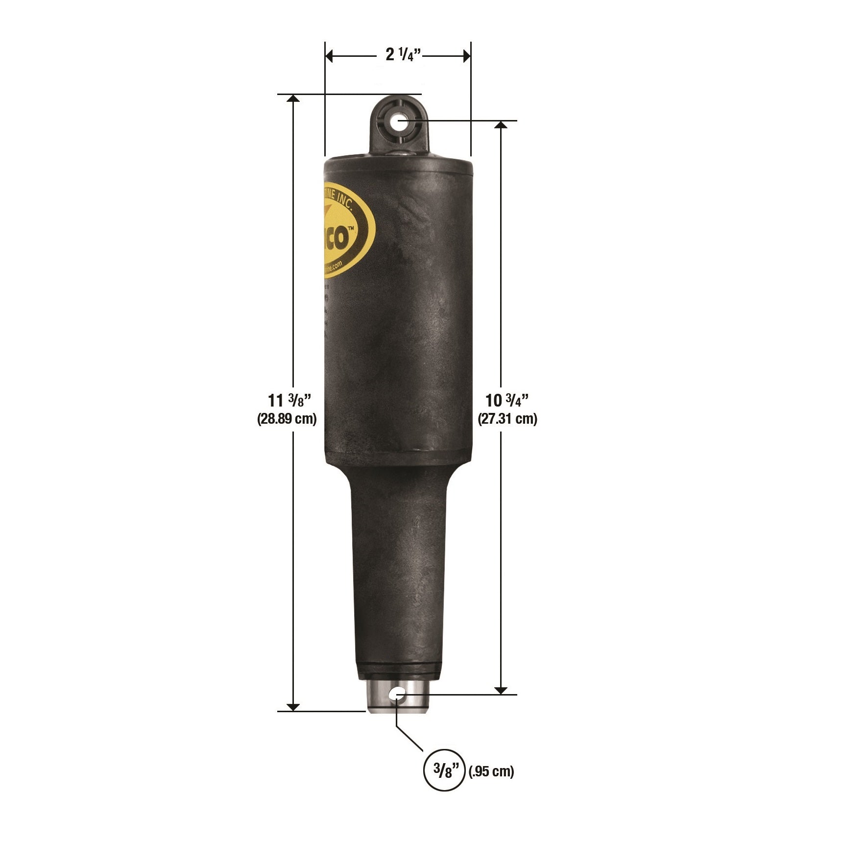 101 XD Actuator 2-1/4" Stroke 24-Volt