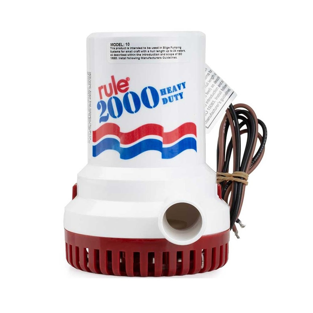 Non-Automatic Bilge pump 2000 GPH