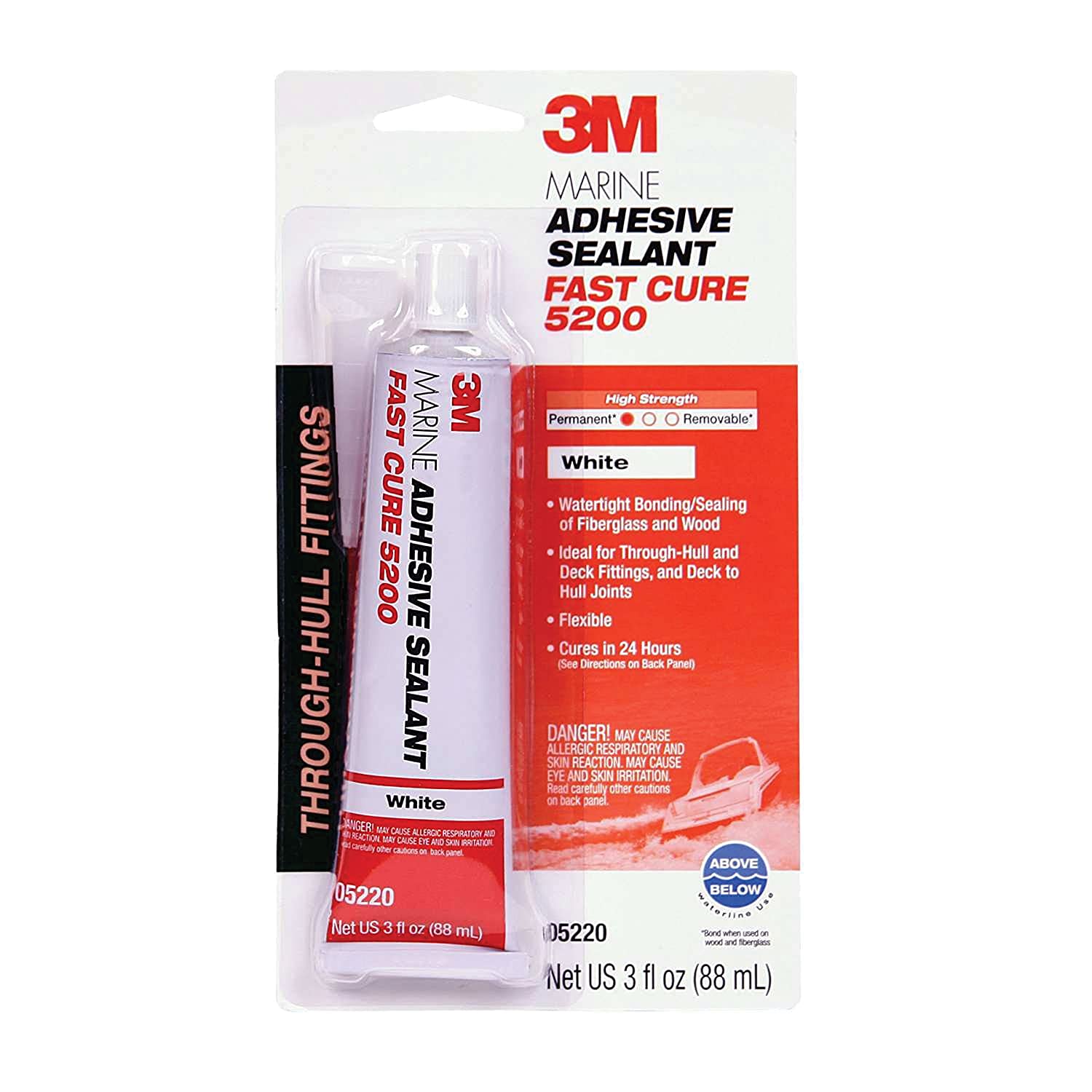 3M Marine Silicon 5200 White