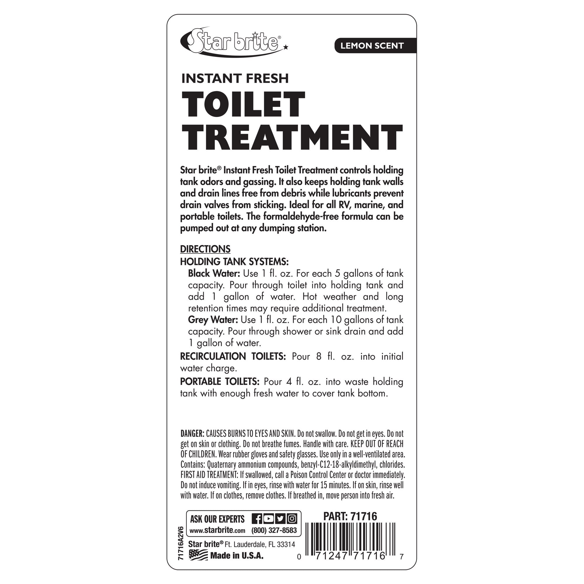 Instant Fresh Toilet Treatment