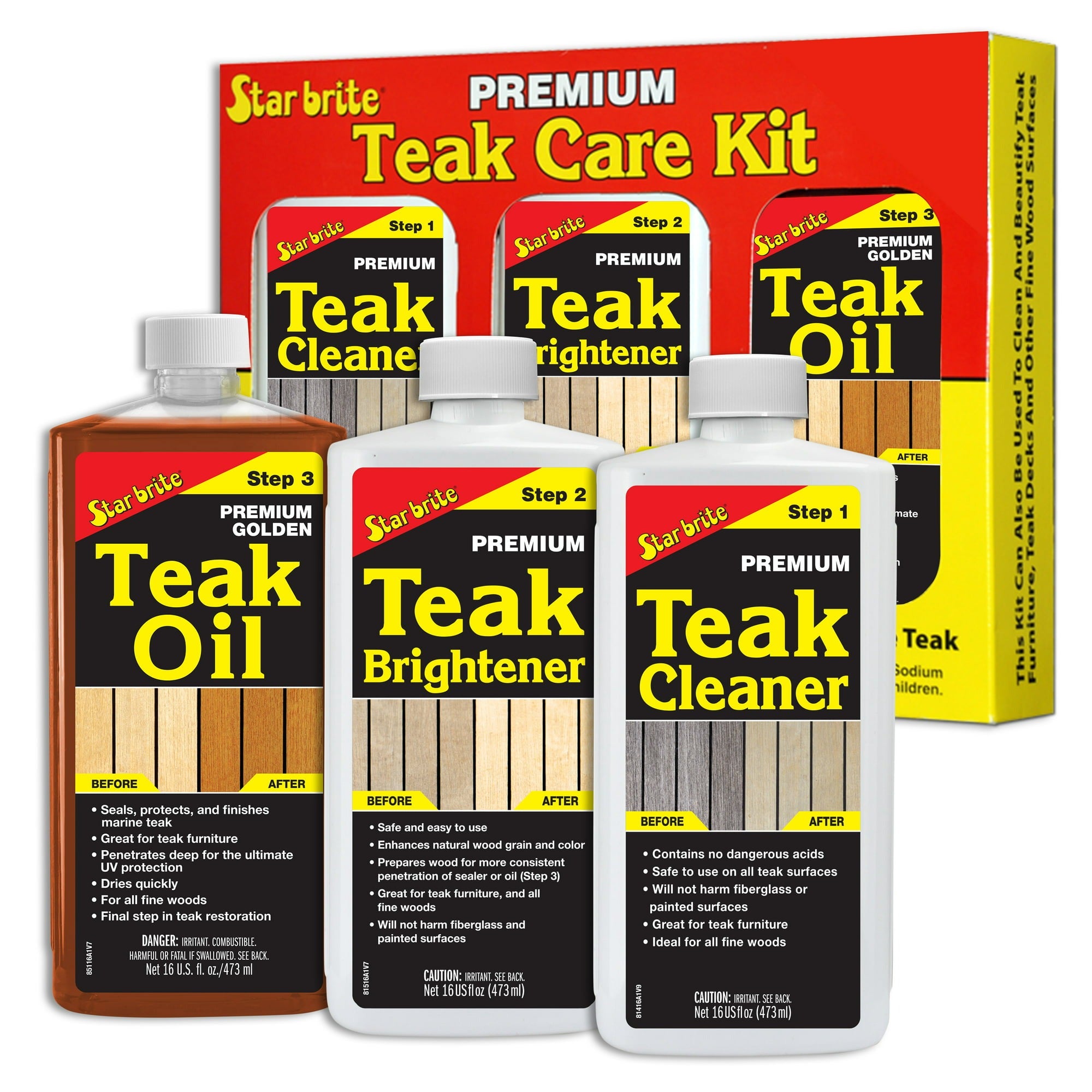 Premium Teak Care Kit