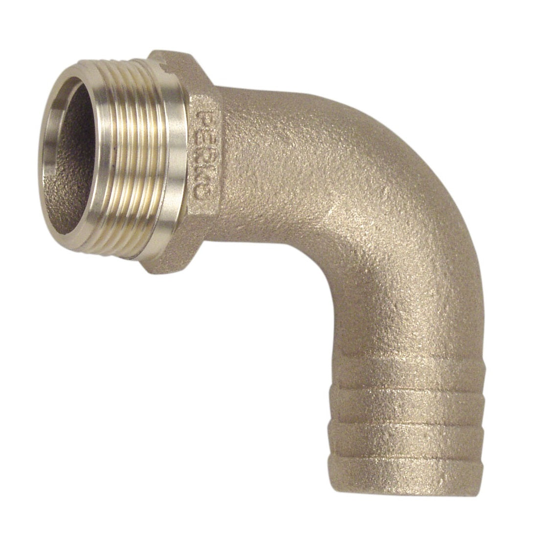 Pipe to Hose Adapter - 90° Curved
