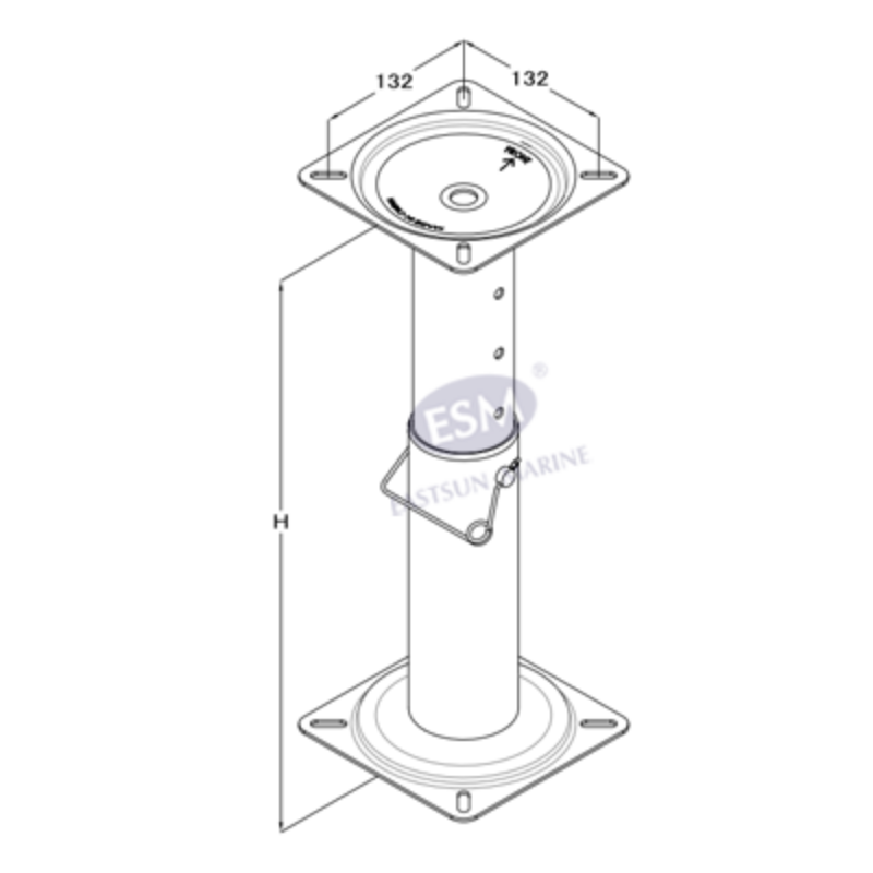 Adjustable Pedestal 382127