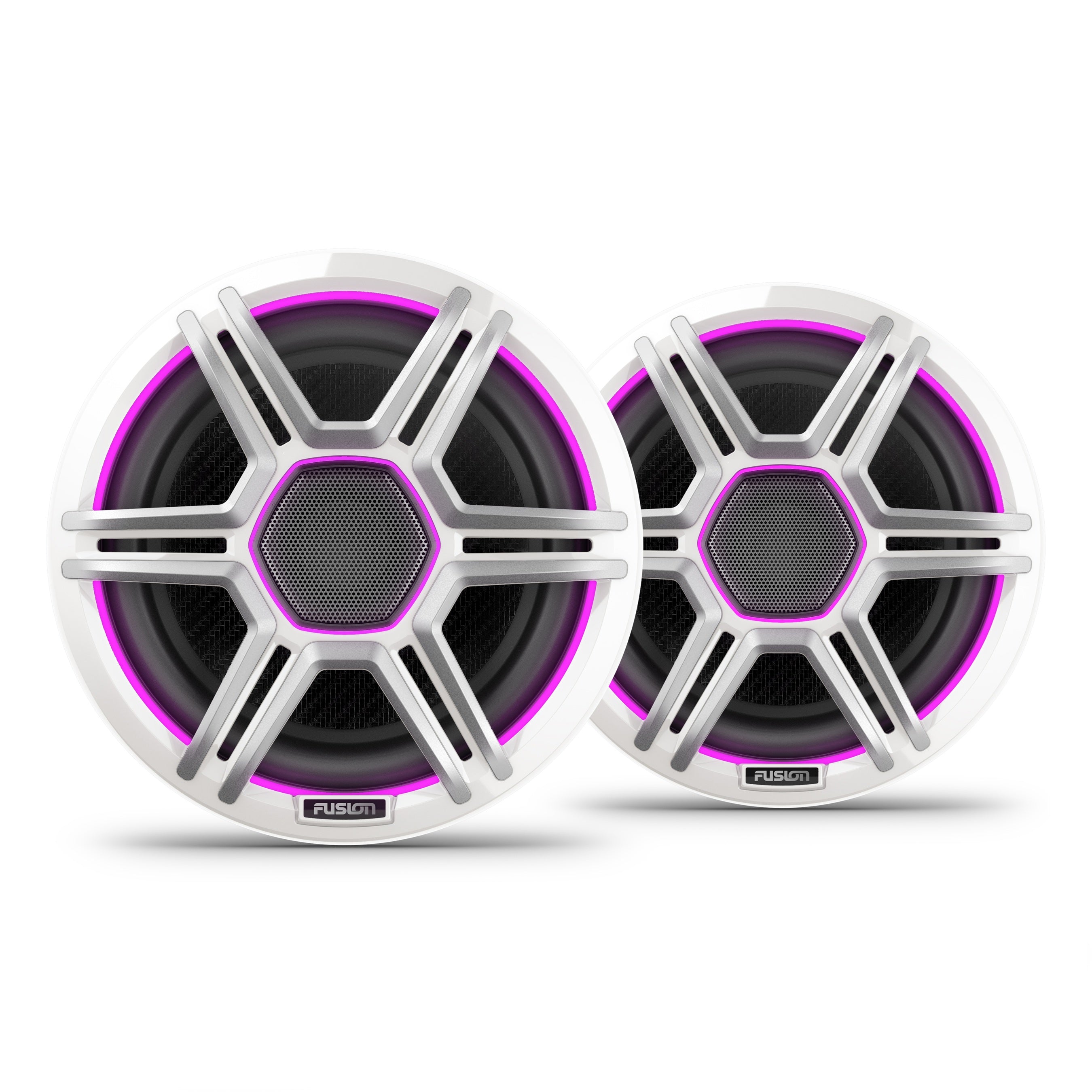 Coaxial Sports White Marine Speaker 8.8"