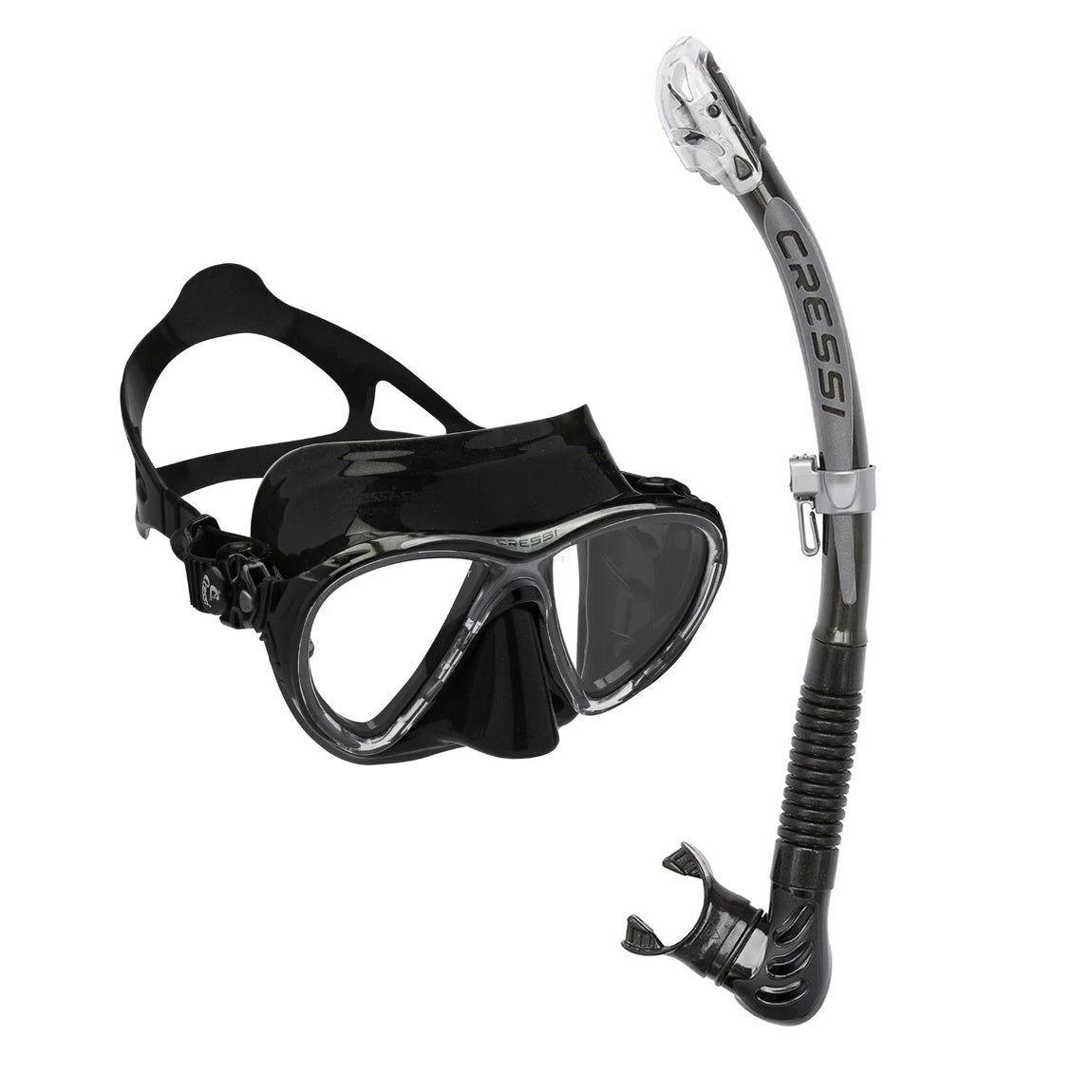 Big Eyes Evolution & Alpha Ultra Dry Snorkeling Combo