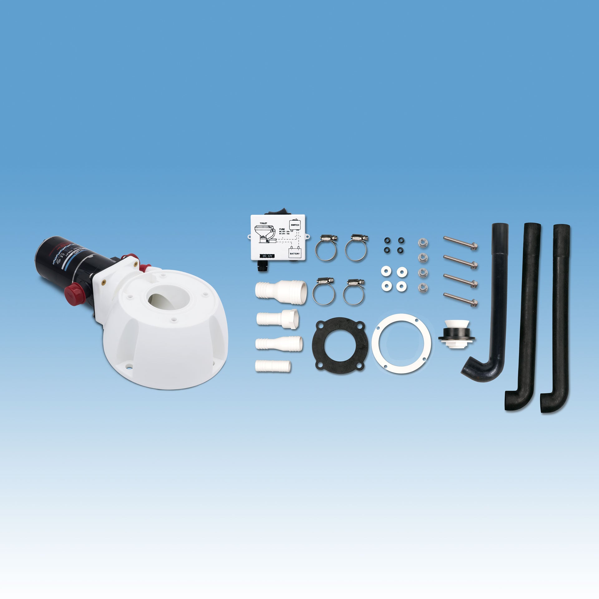 Conversion Kit for TMC Electric Marine Toilets