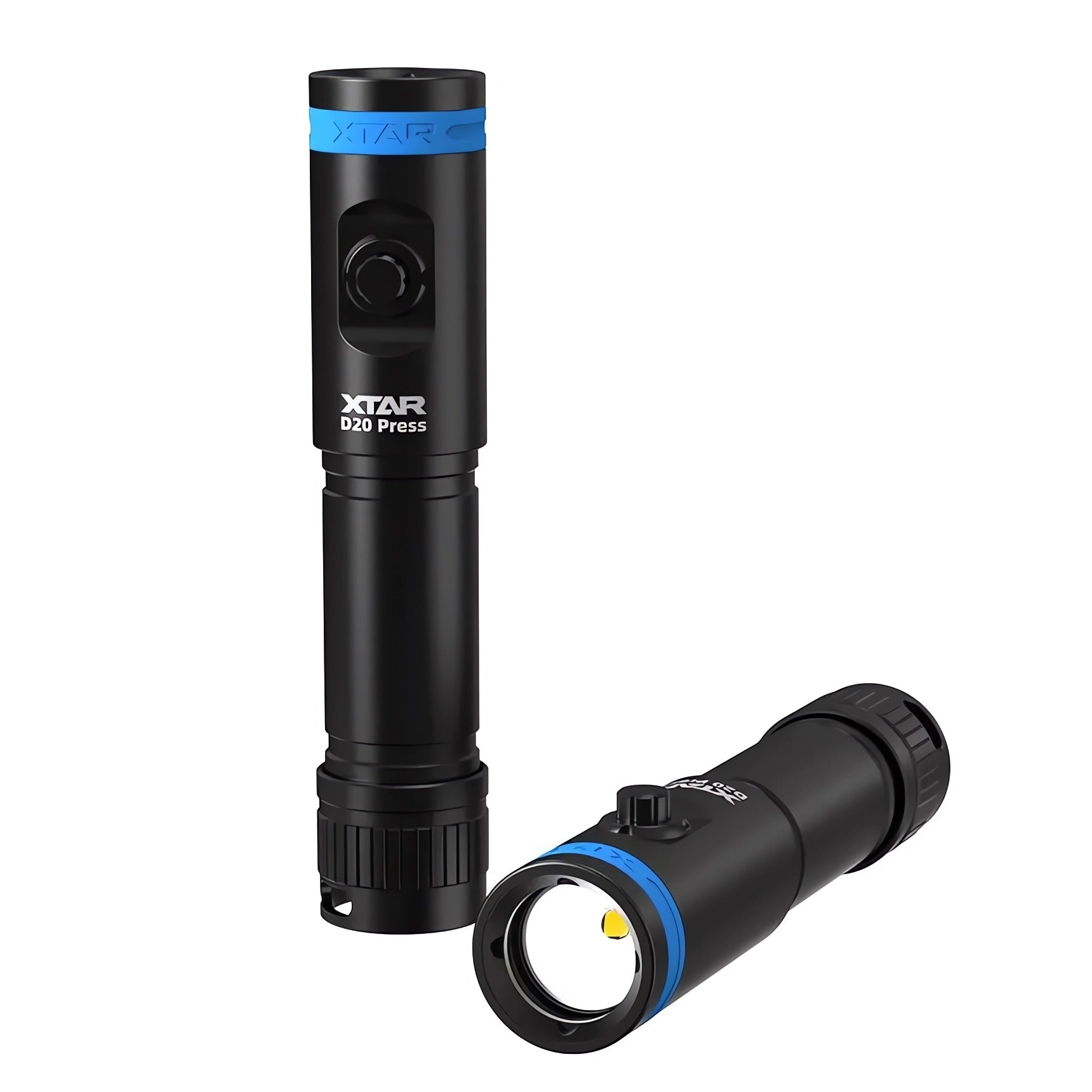 Diving Flashlight D20 Press 1200 Lumen