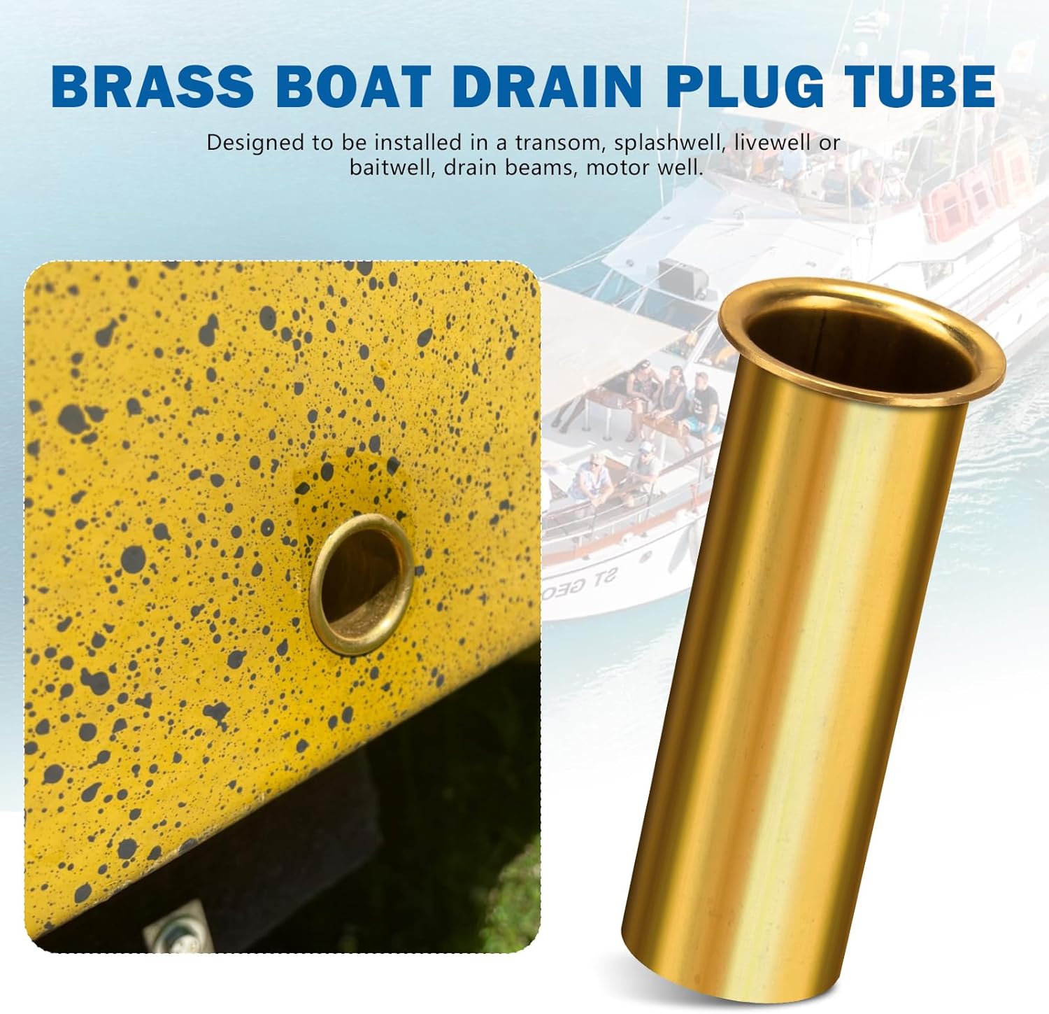 Drain Tube Dia. 1"