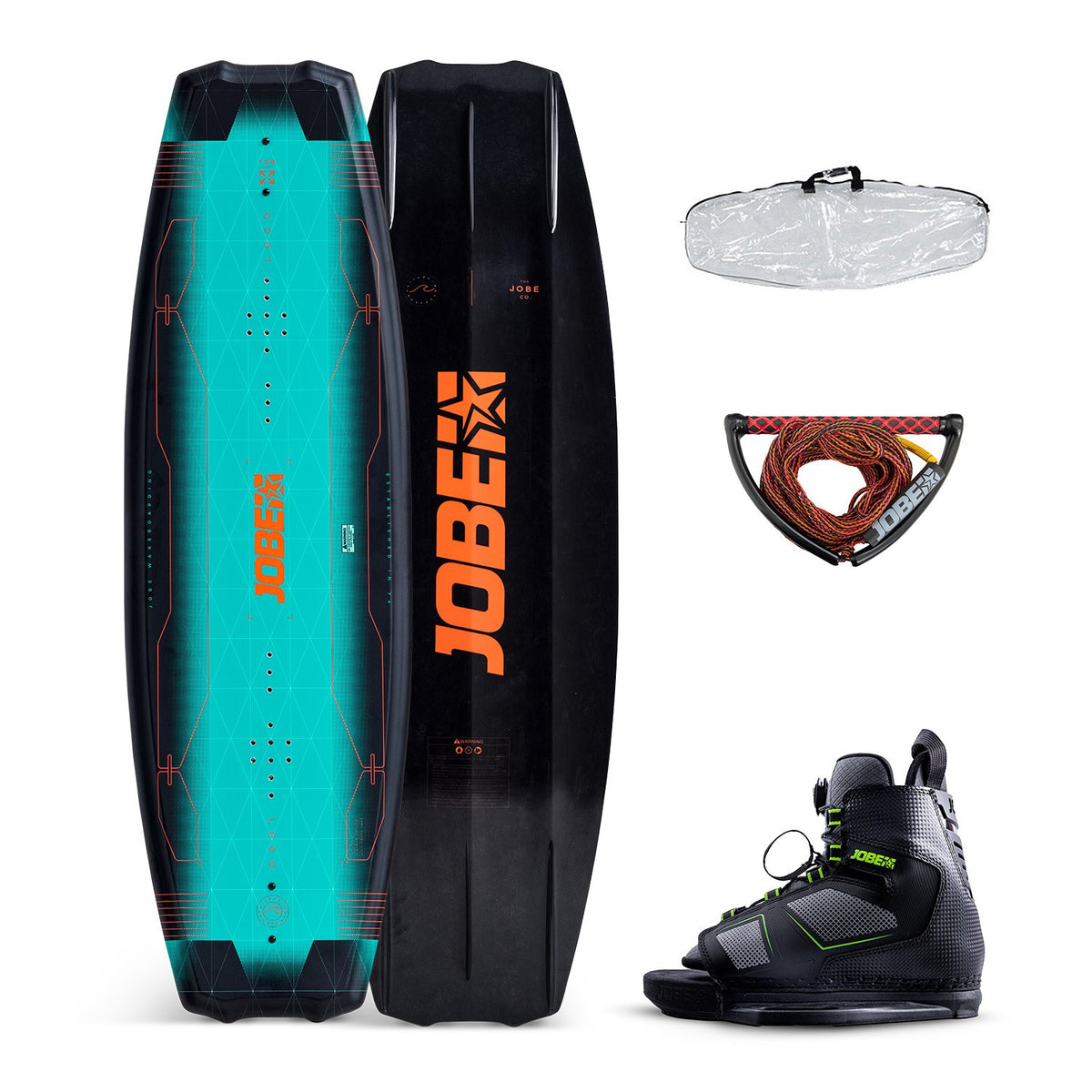 Logo Wakeboard & Unit Bindings Package 138 cm