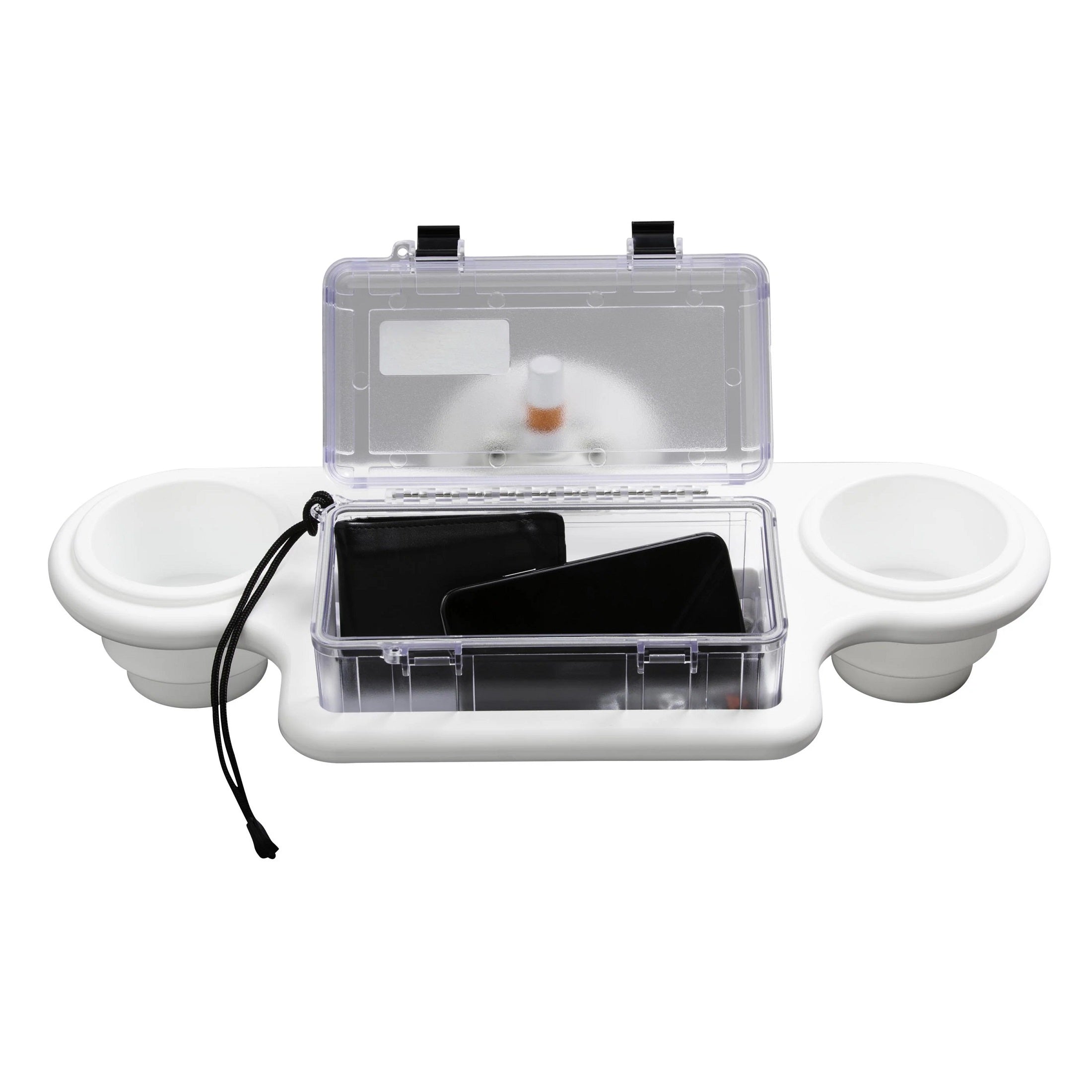 2 Cup Holder With Dry Box