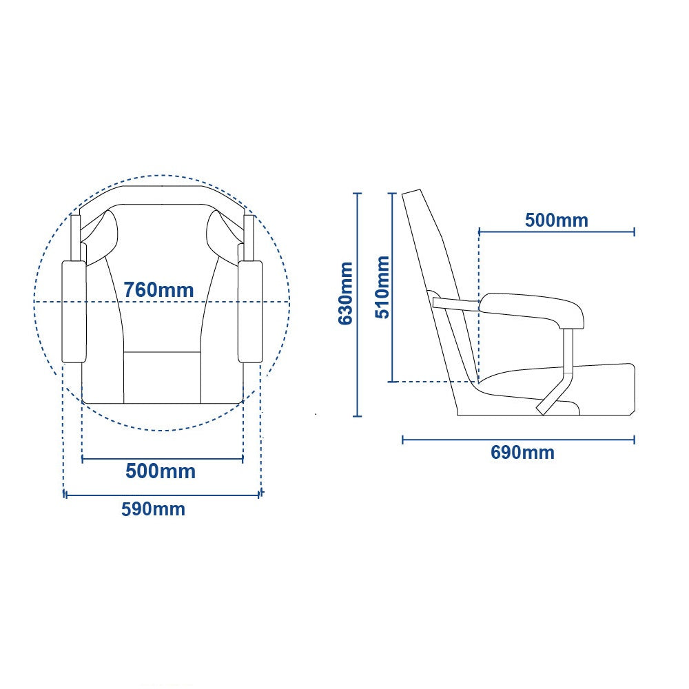 Mojo Deluxe Helm Seat