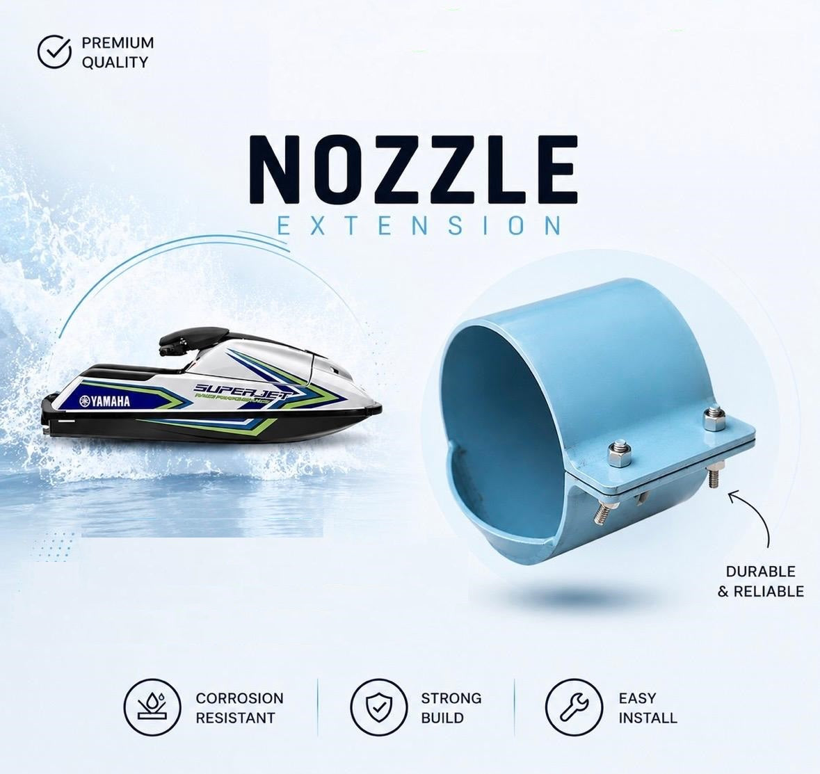 Nozzle Extension - Yamaha Superjet