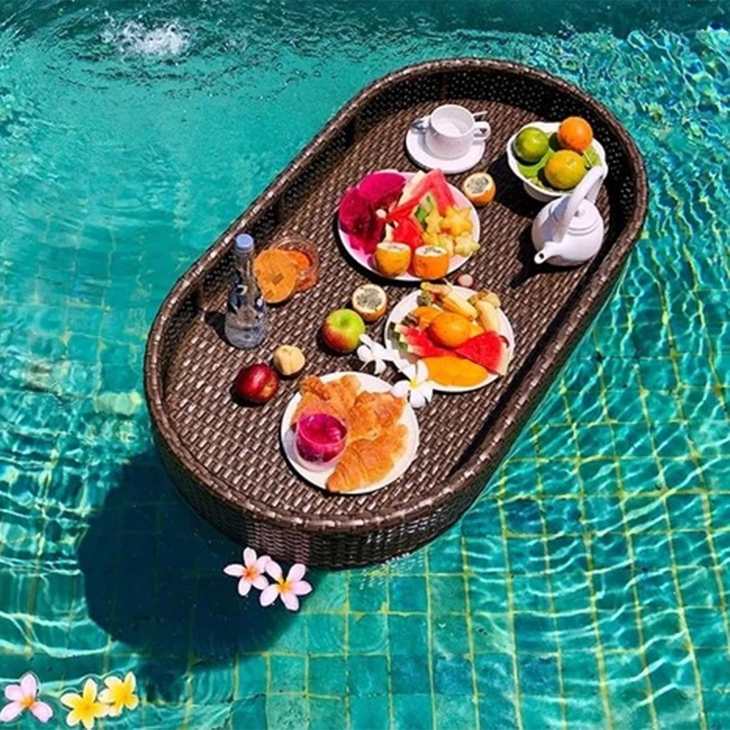 Oval Floating Pool Tray