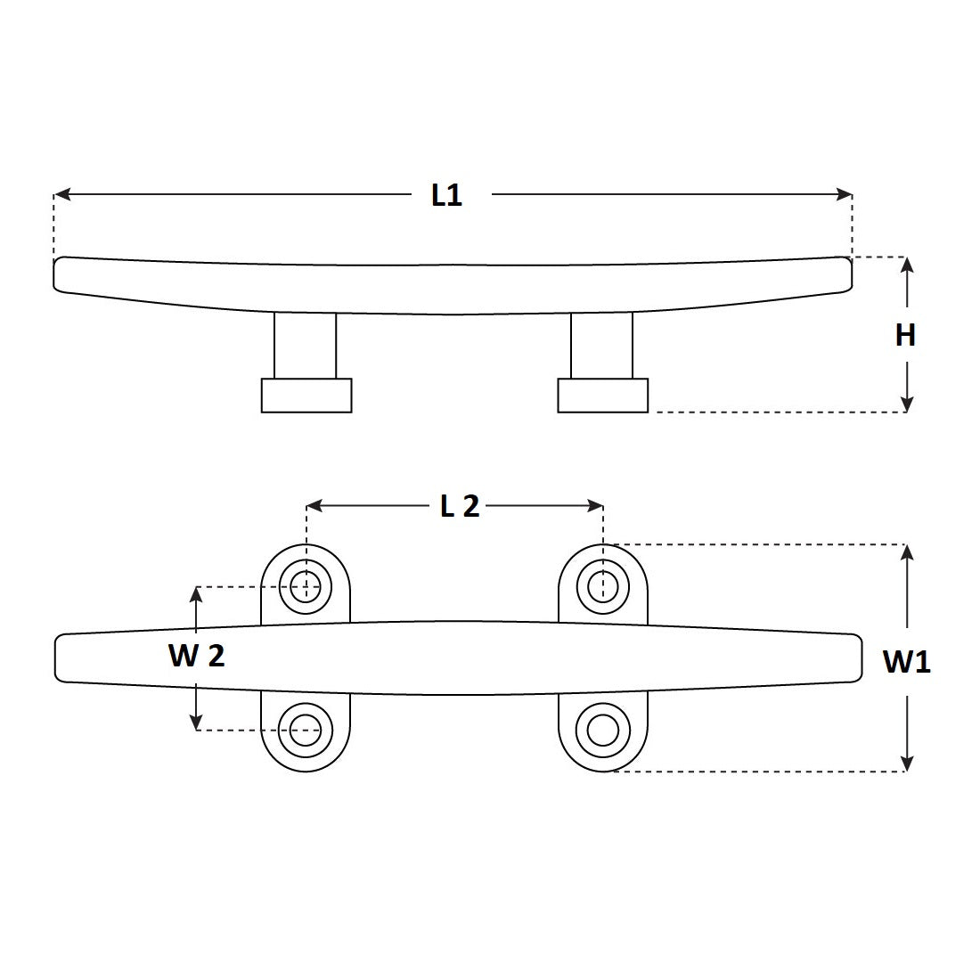 Low Silhouette Cleat