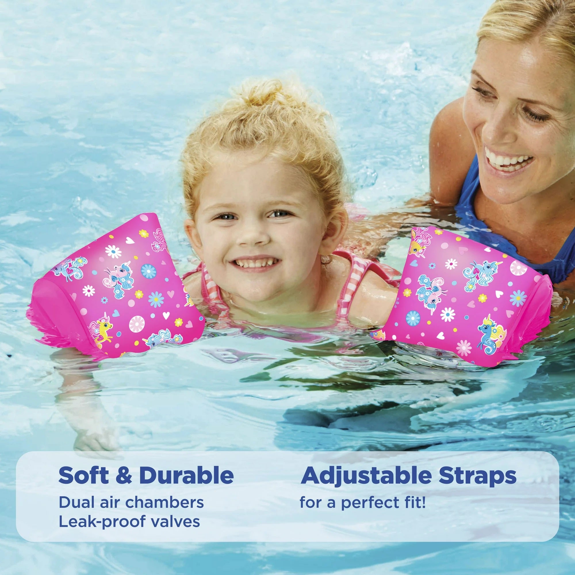 SwimSchool Adjustable Fabric Arm Float