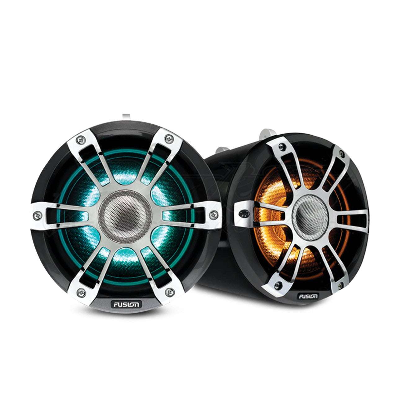 Coaxial Tower Sports Chrome Speaker 330 MAX Peak Watt