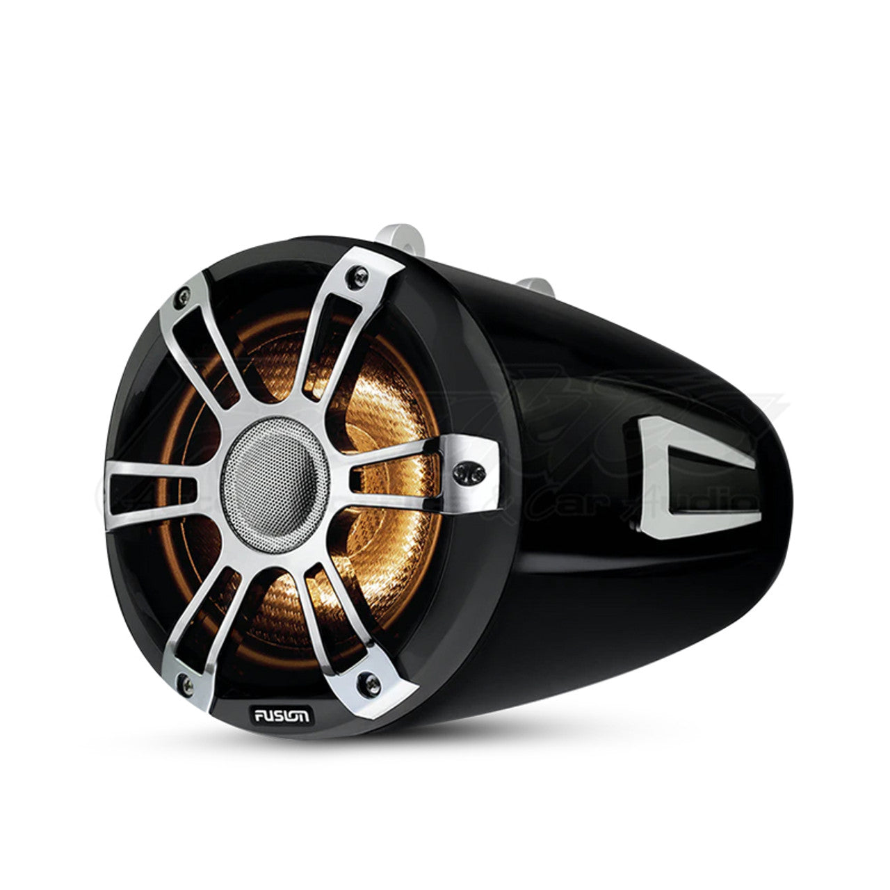 Coaxial Tower Sports Chrome Speaker 330 MAX Peak Watt