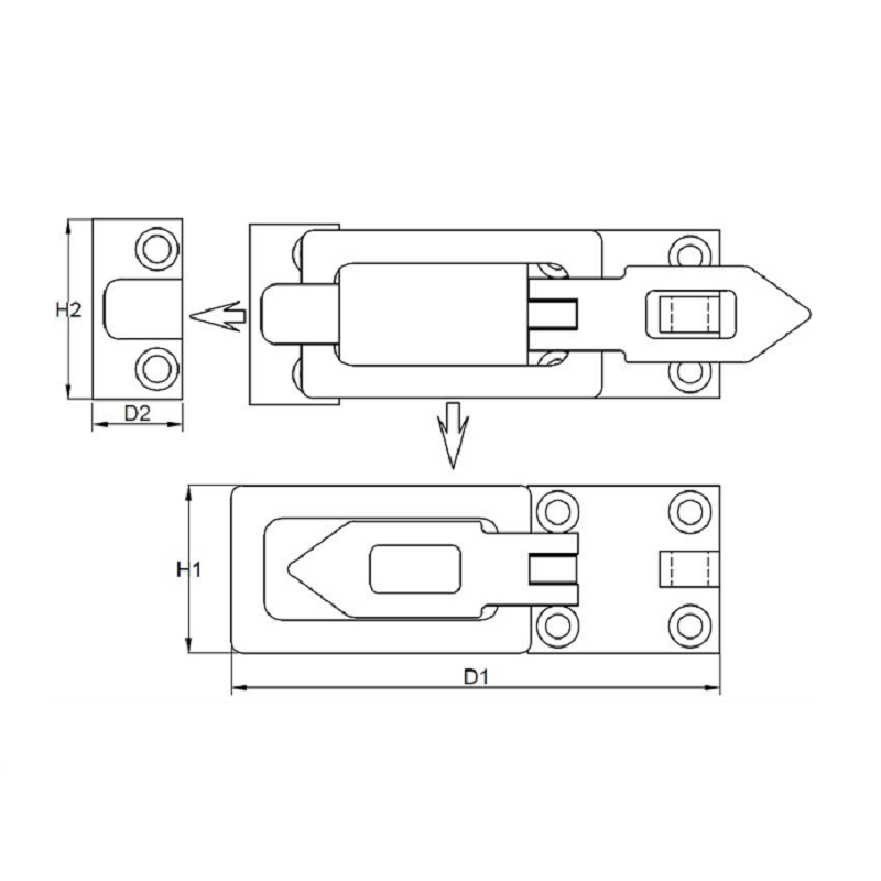Latch S.M1208