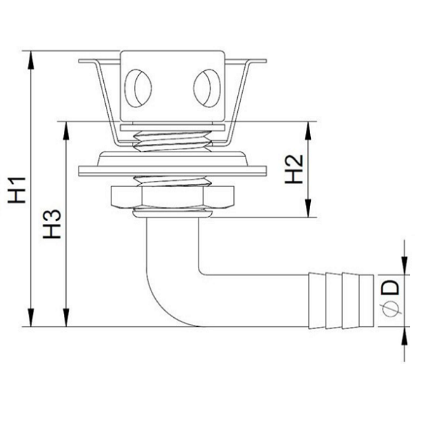 Tank Vent 90 Degree