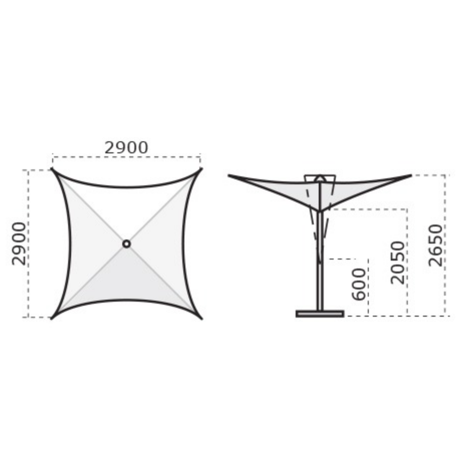 Vela 3 x 3 Meter