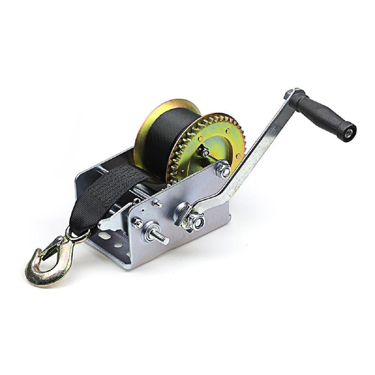 Hand Trailer Winch With Strap