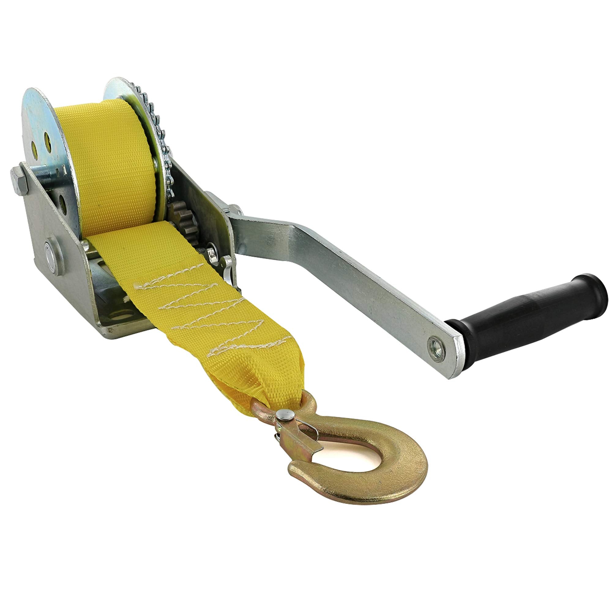 Winch strap Yellow