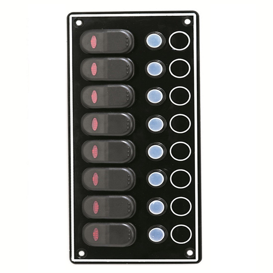Waterproof Switch Panel 8 gang