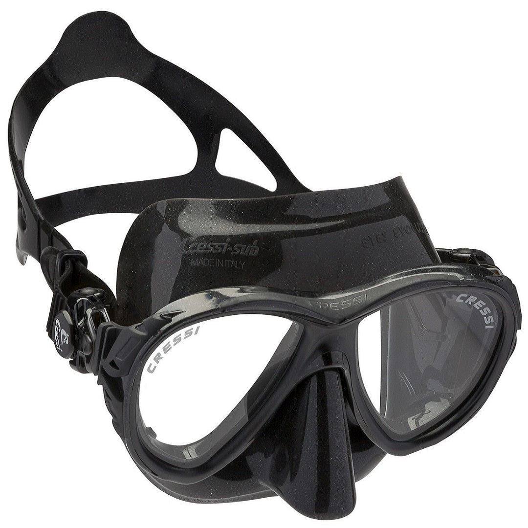 Cressi Eyes Evolution Black Dive Mask