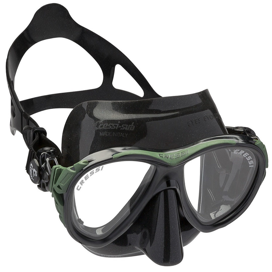 Cressi Eyes Evolution Black Dive Mask