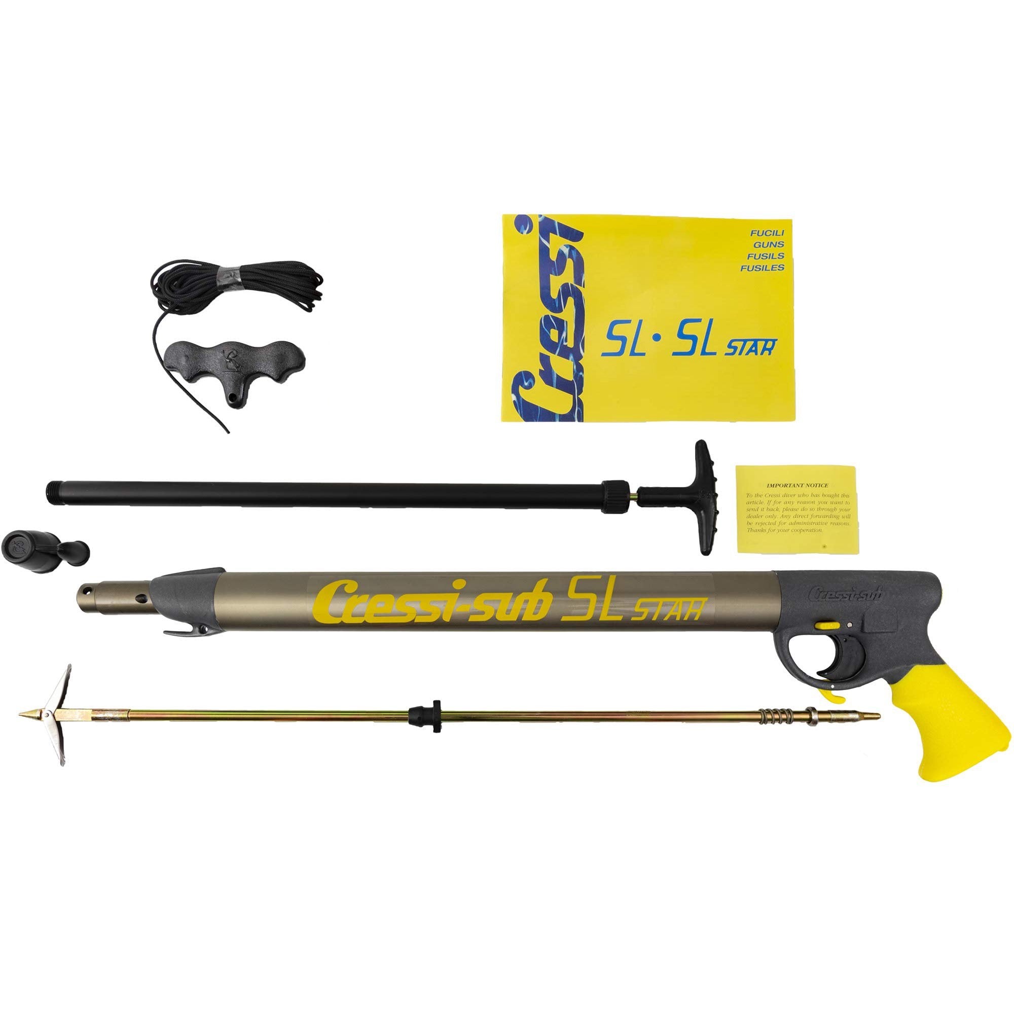 SL Star range of pneumatic spear guns