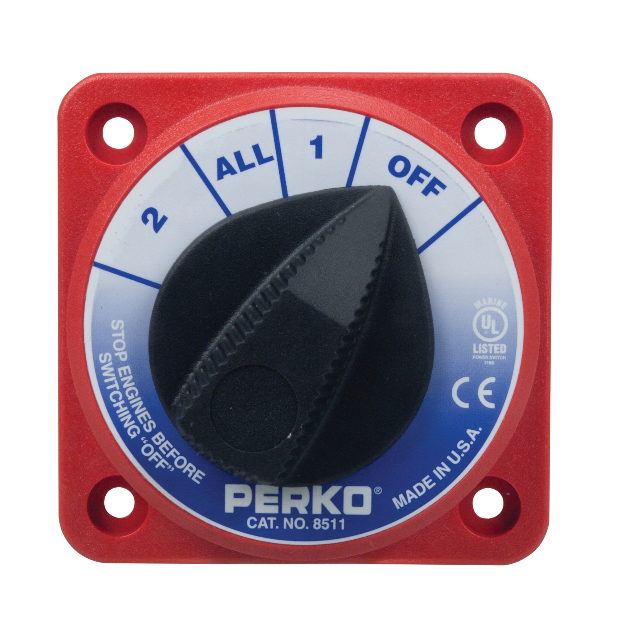 Battery Selector Switch ON-OFF-ALL 8511DP