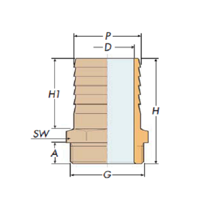 Male Hose Connector