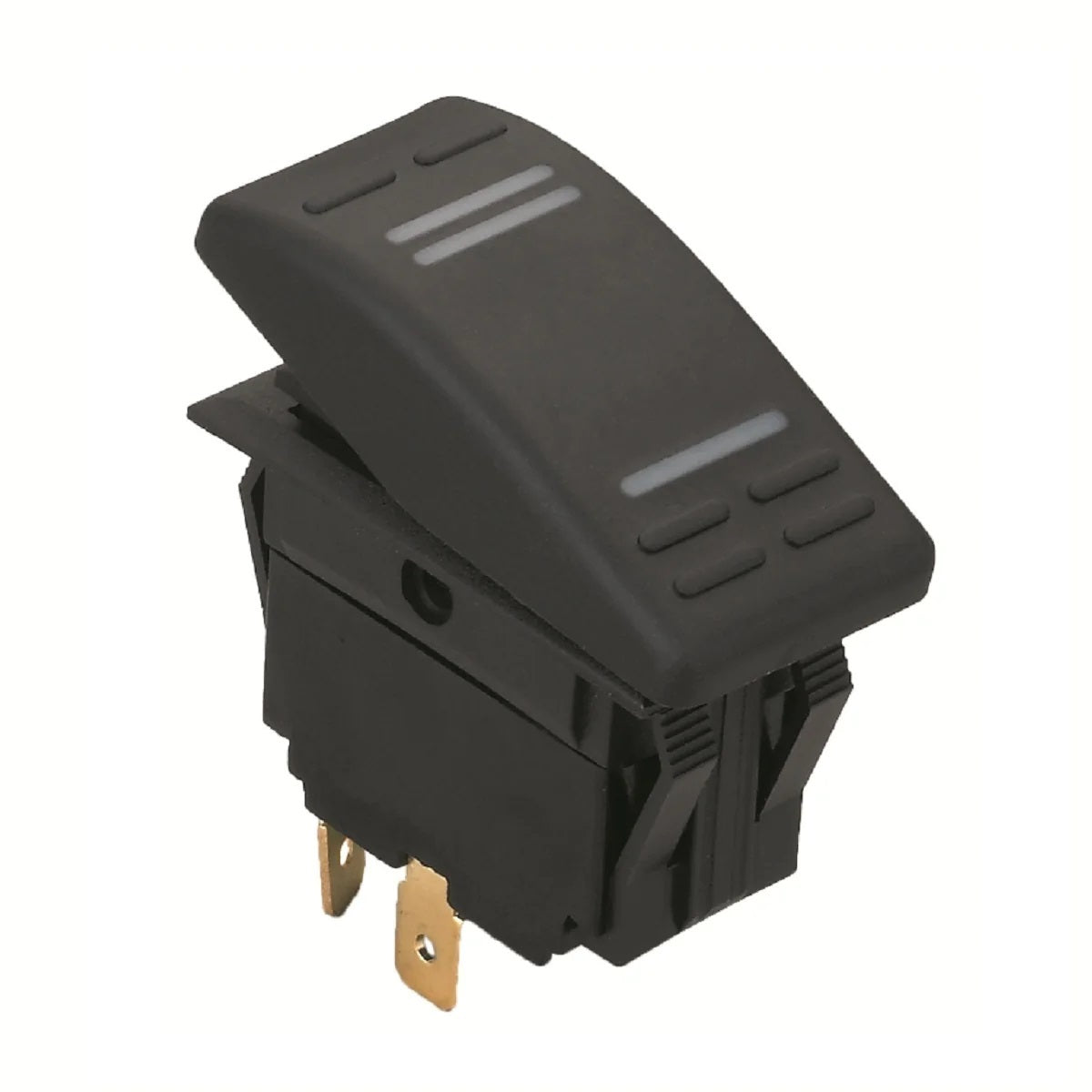 Splashproof Rocker Switch (On)-Off