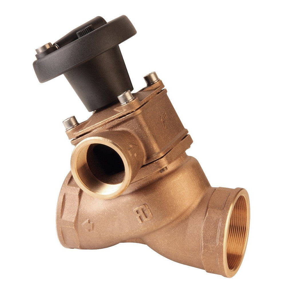 Double intake "non stick" valve F-F-F