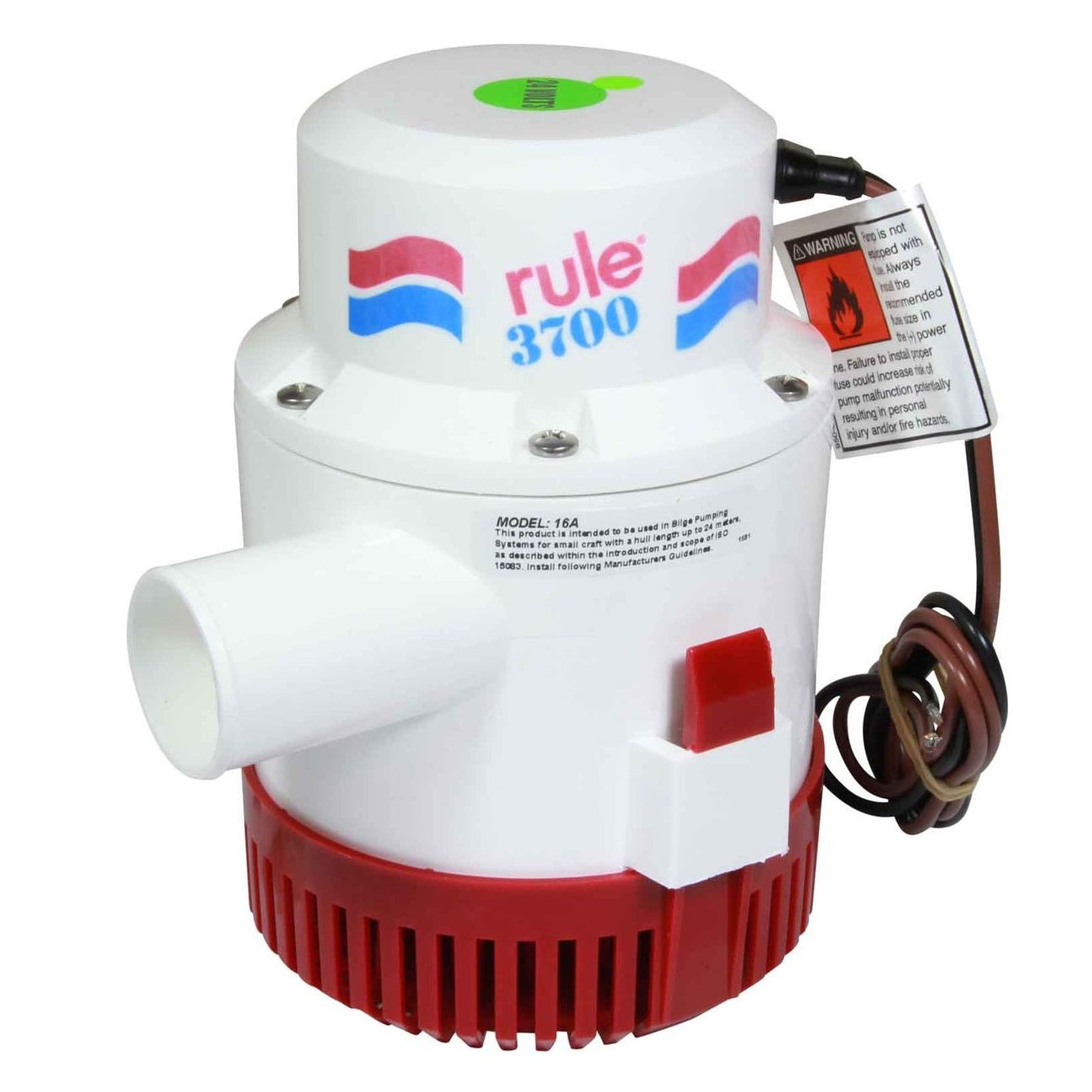 Non Automatic Bilge Pump 3700 GPH