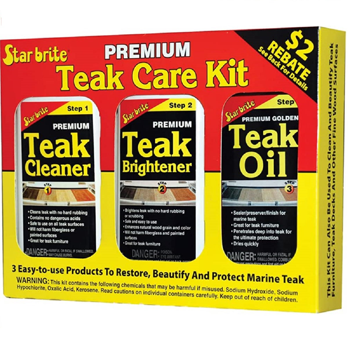 Premium Teak Care Kit