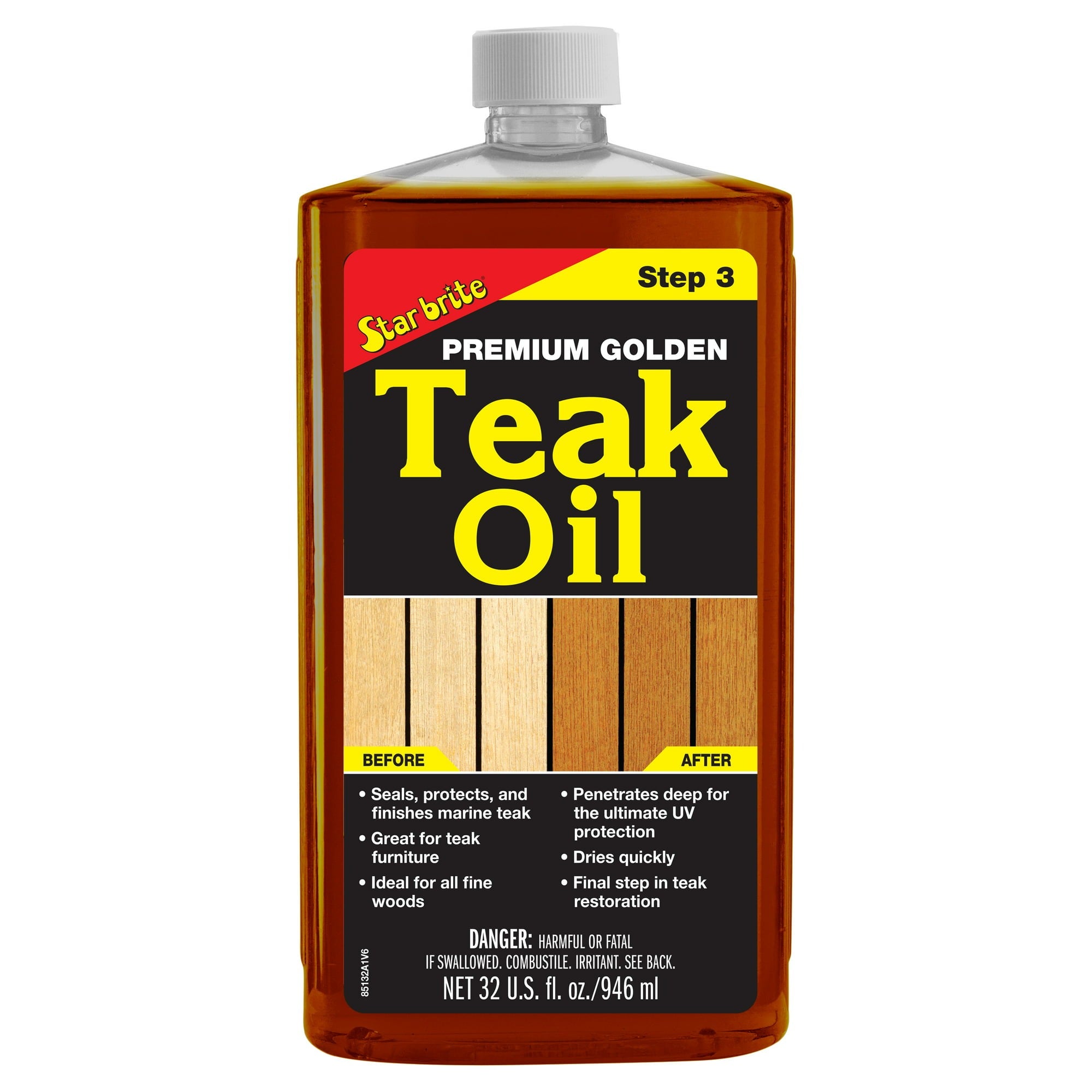 Premium Golden Teak Oil -Step 3 85132
