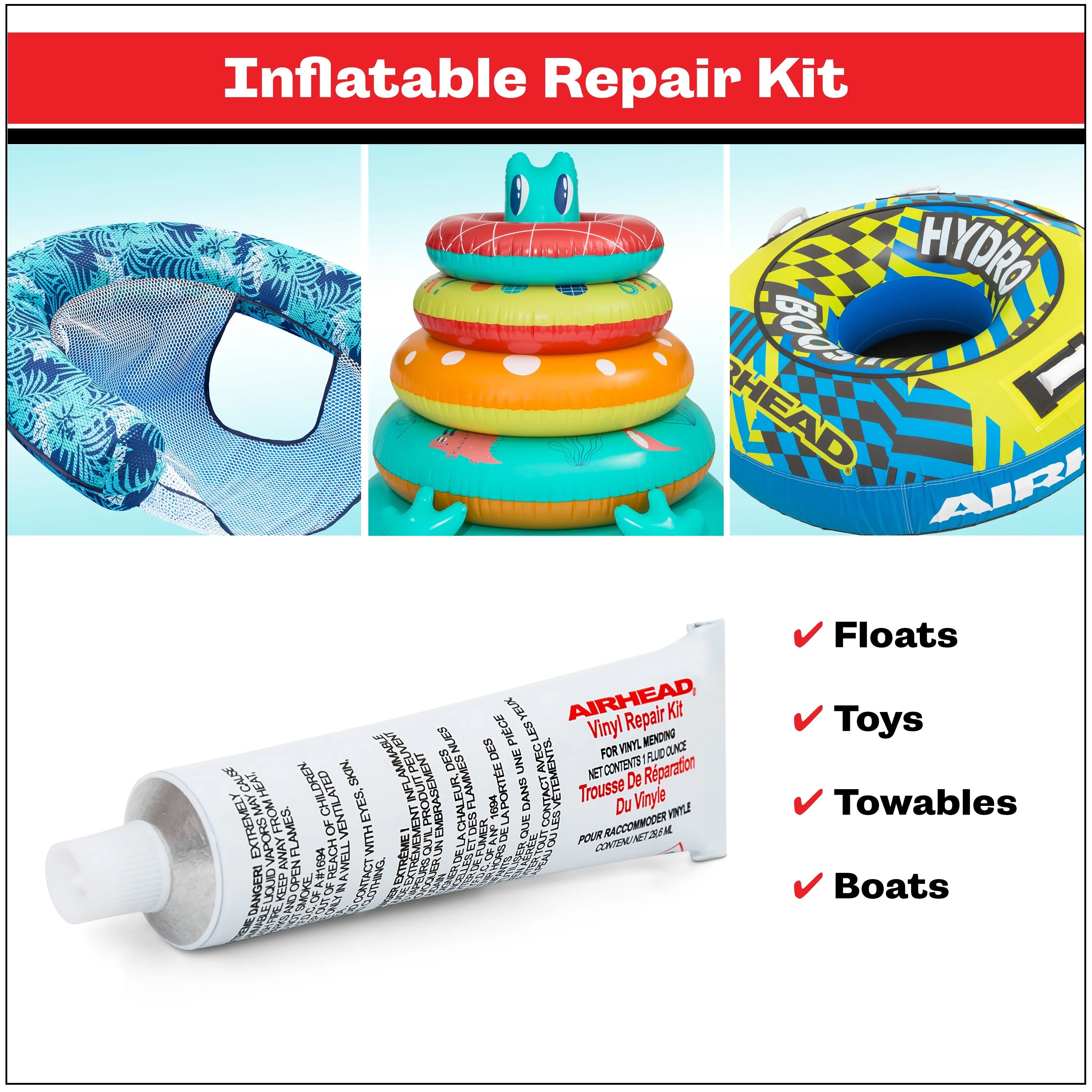 Vinyl Repair Kit for Inflatables