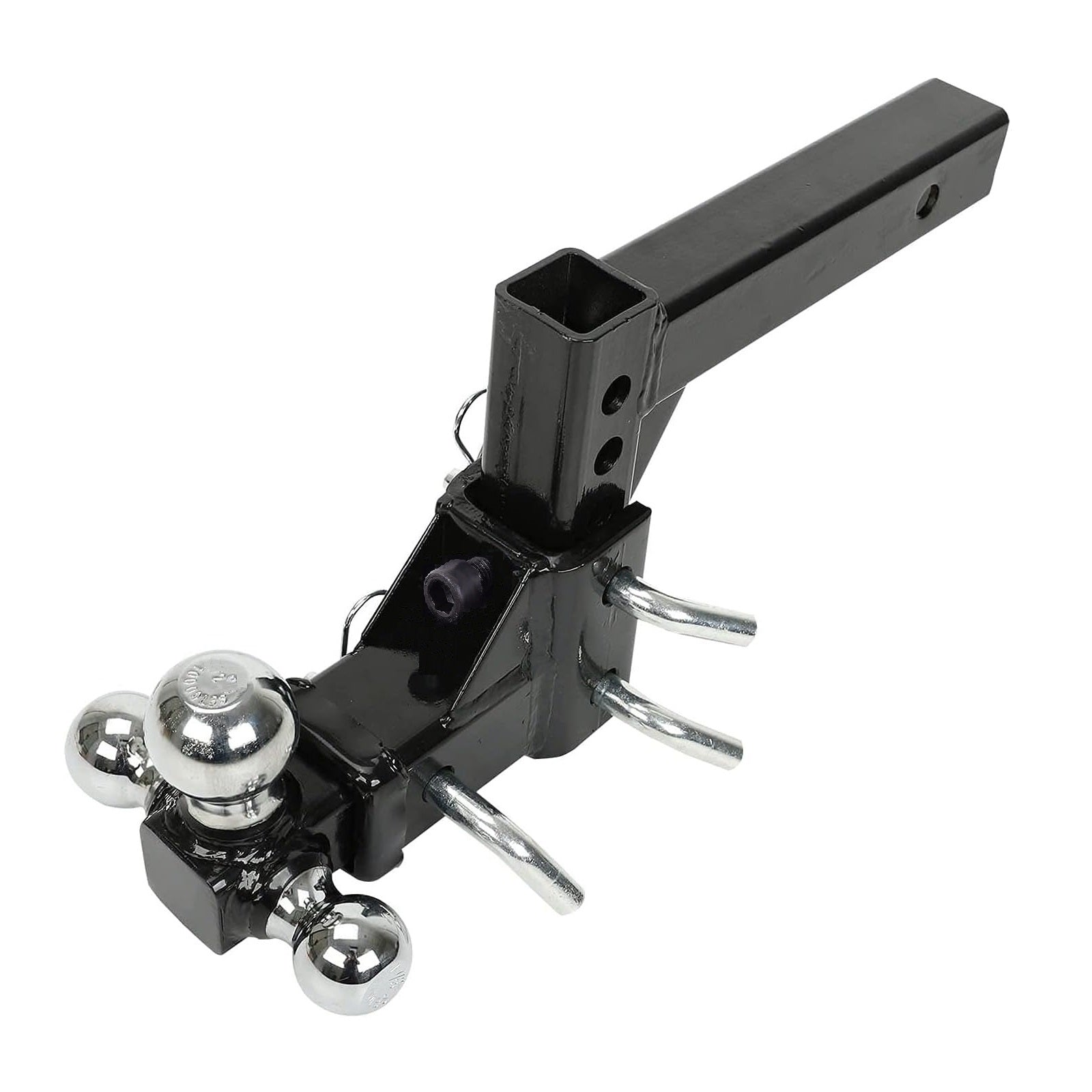 Adjustable Triple Ball Hitch Mount