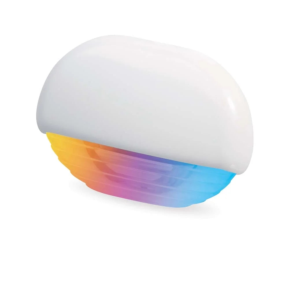 Apelo Led RGB Step Lamp White Plastic Trim