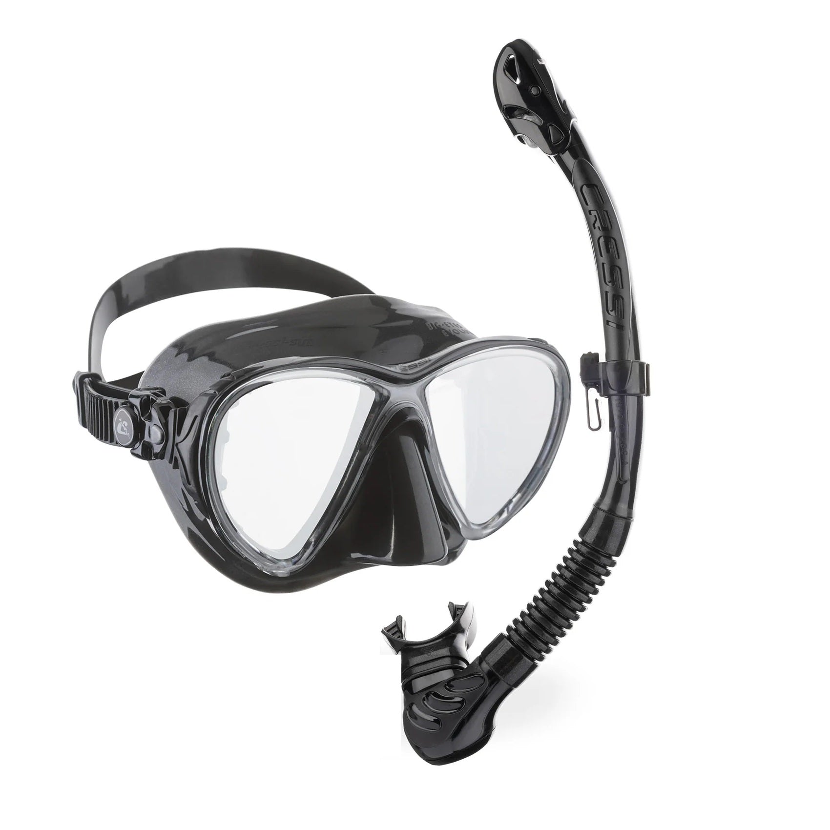 Big Eyes Evolution & Alpha Ultra Dry Snorkeling Combo