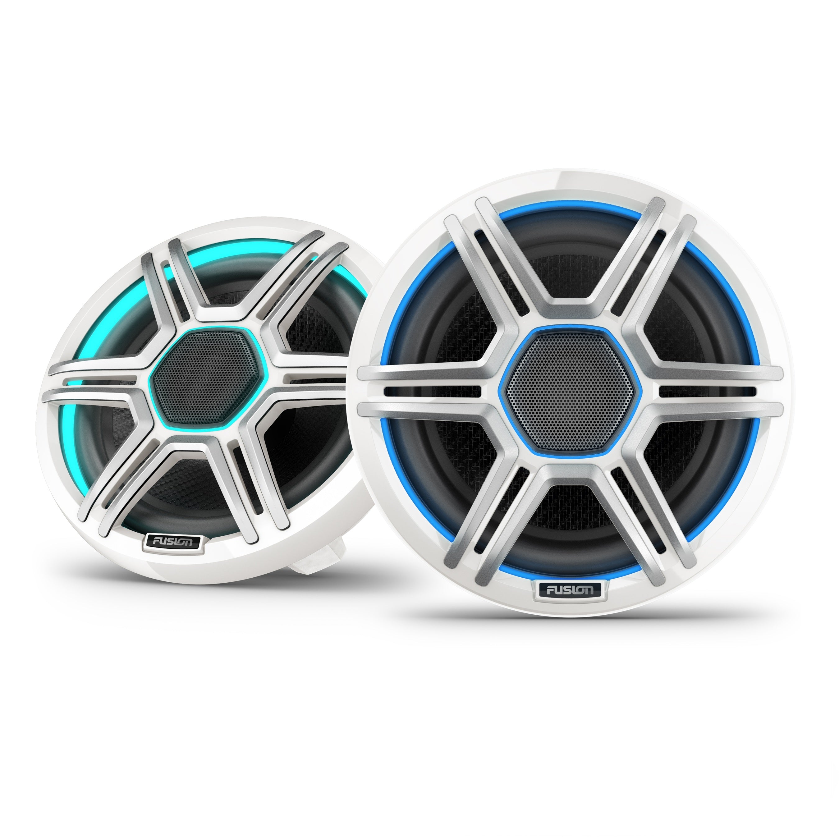 Coaxial Sports White Marine Speaker 8.8"