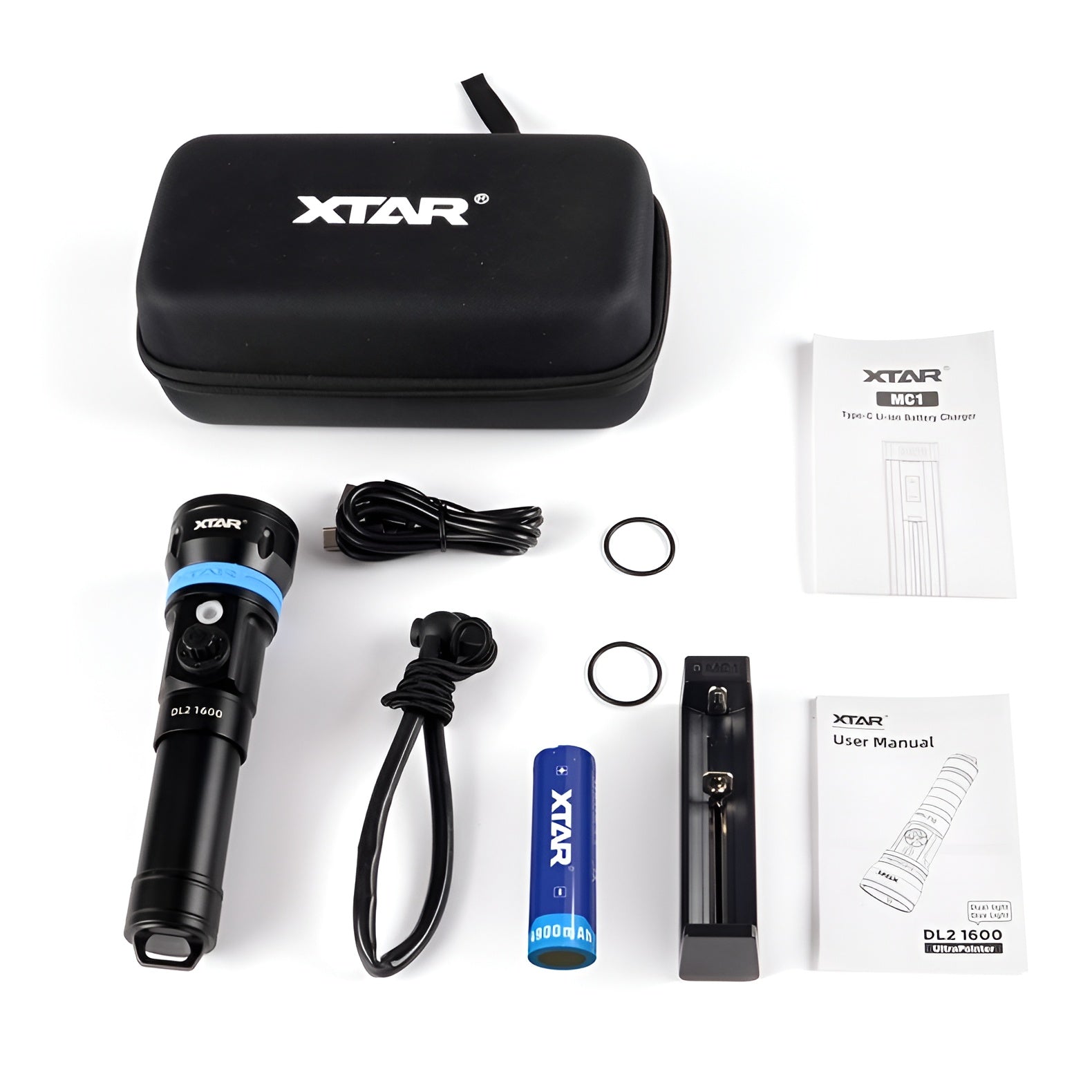 Diving Flashlight DL2 Ultrapointer 1600 lumen