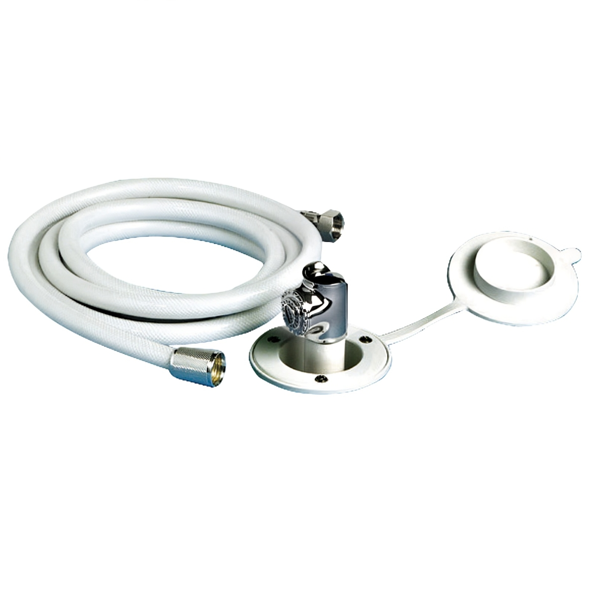 Push Button Shower Flat Mounting