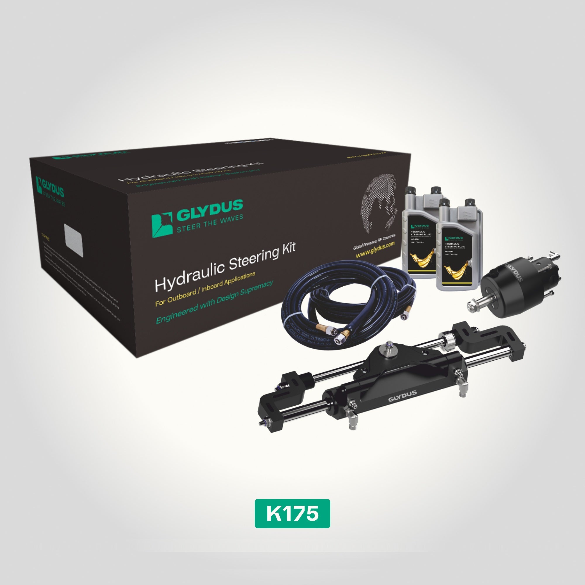 Hydraulic Outboard Steering Kits Up to 175 HP