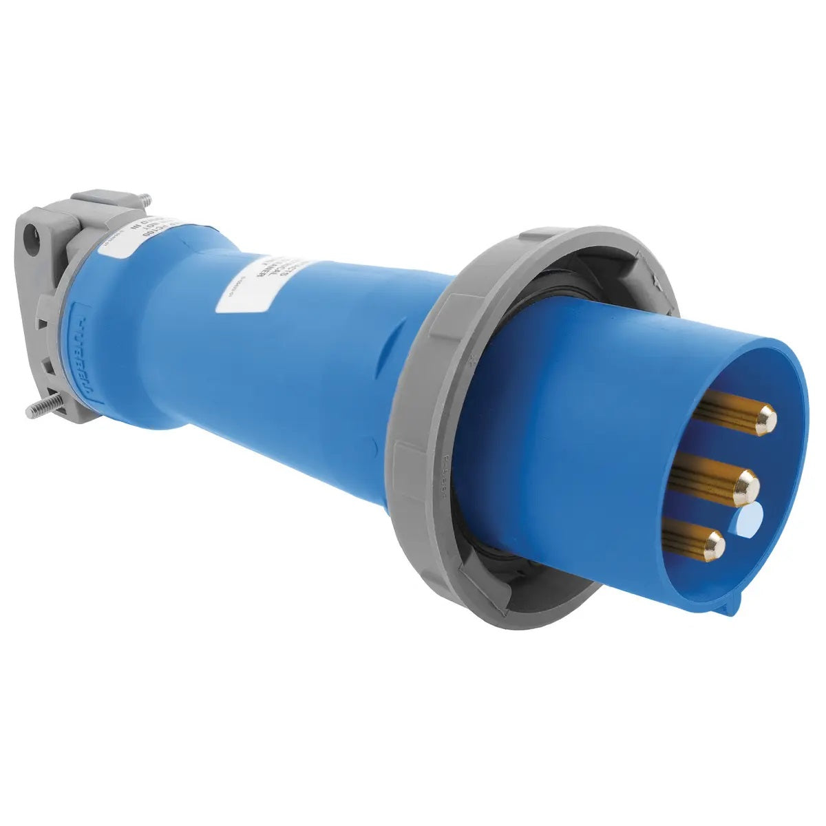 IEC Pin and Sleeve Male Plug, 16A Watertight