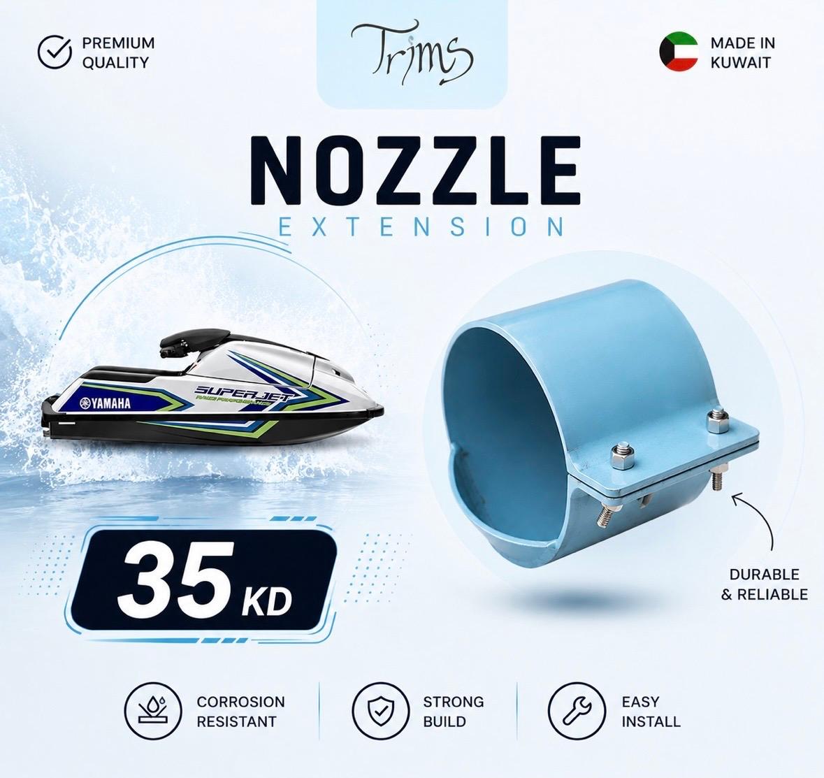 Nozzle Extension - Yamaha Superjet