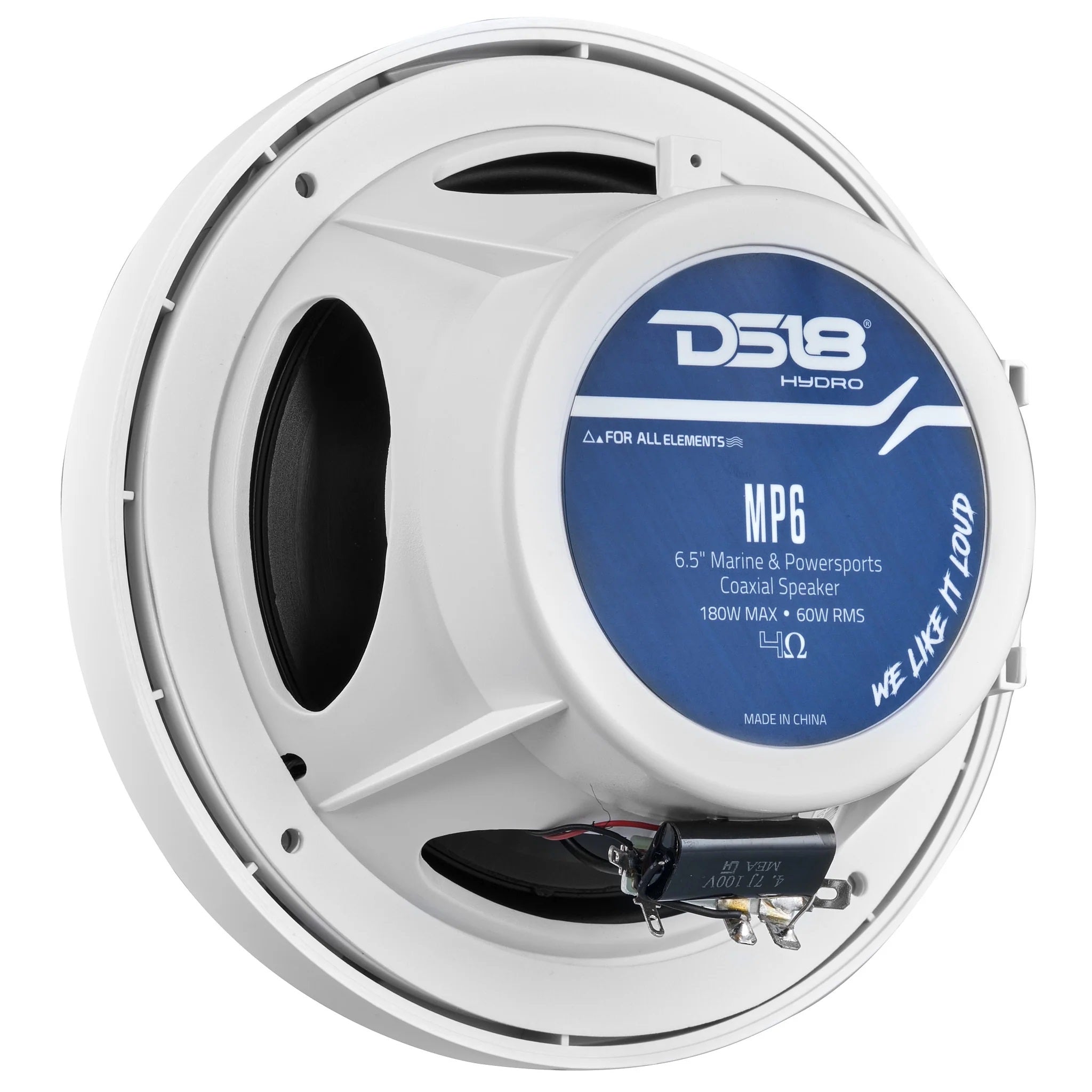 2-Way Coaxial Marine Speaker 180 MAX Peak Watt
