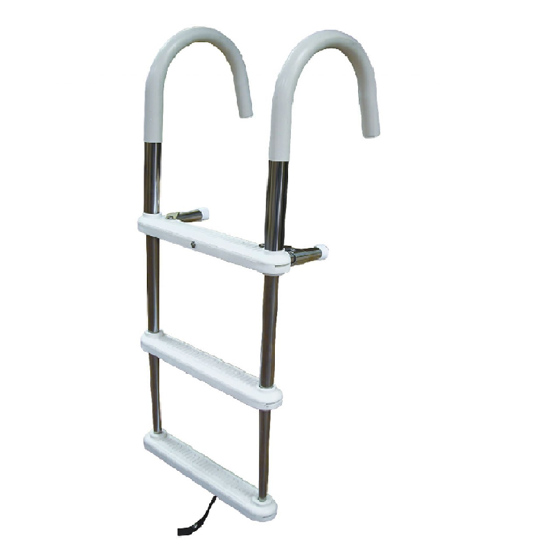 Telescoping Hook Ladder 3-Step