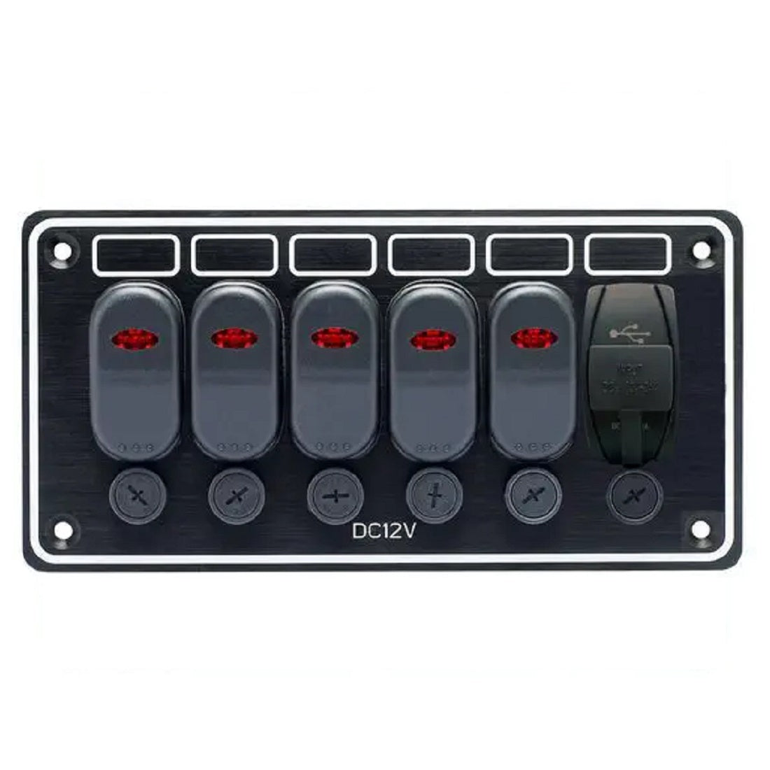Waterproof Switch Panel with USB